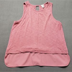 J. Crew Pink Summer Tank Top